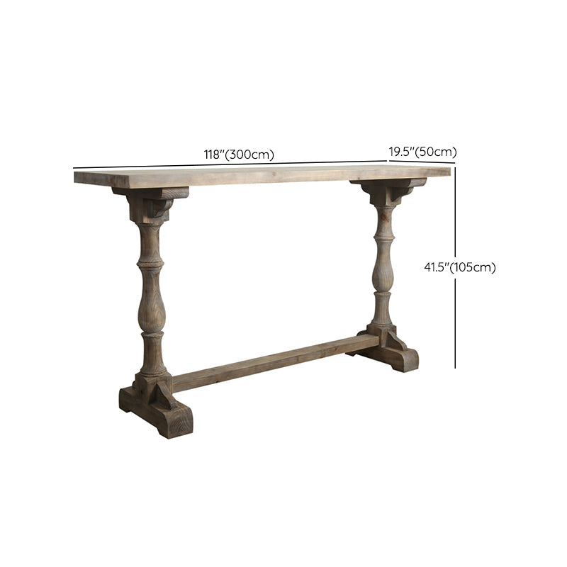 1/3/4 Pieces Bar Stool and Table Set Rectangular Pub Table Set for Home Clearhalo 'Bar Furniture' 'furn' 'furn_home_bar_bar_sets' 'Furniture' 'Home Bars & Bar Sets' 'home_bar_bar_sets' 'Kitchen & Dining Furniture' 6833031