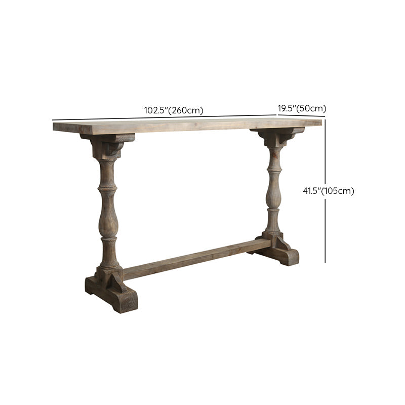 1/3/4 Pieces Bar Stool and Table Set Rectangular Pub Table Set for Home Clearhalo 'Bar Furniture' 'furn' 'furn_home_bar_bar_sets' 'Furniture' 'Home Bars & Bar Sets' 'home_bar_bar_sets' 'Kitchen & Dining Furniture' 6833032