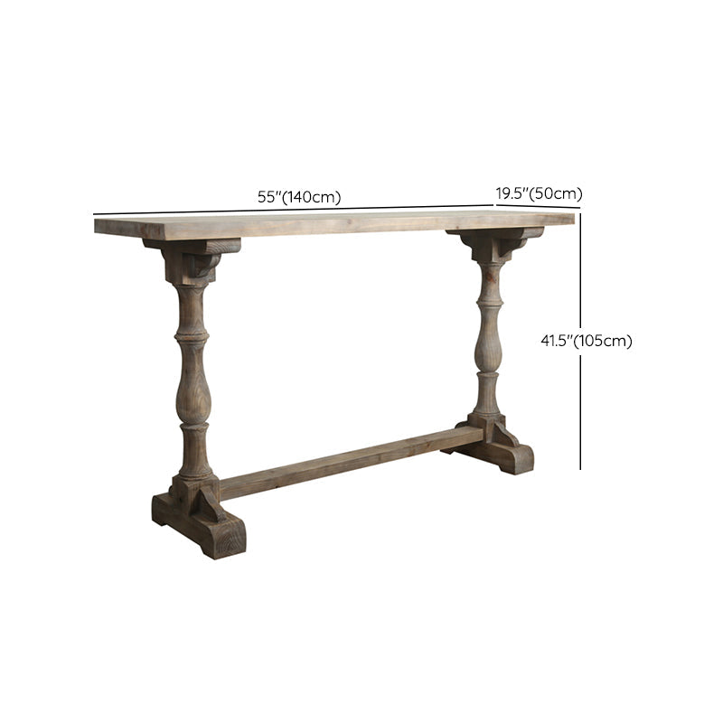 1/3/4 Pieces Bar Stool and Table Set Rectangular Pub Table Set for Home Clearhalo 'Bar Furniture' 'furn' 'furn_home_bar_bar_sets' 'Furniture' 'Home Bars & Bar Sets' 'home_bar_bar_sets' 'Kitchen & Dining Furniture' 6833034