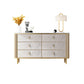 Classic Glam Double Dresser Stone Storage Chest with Metal Feet for Bedroom https: res.litfad.com site img item 2022 11 25 6833092 1200x1200.jpg Clearhalo 'Bedroom Furniture' 'Dressers & Chests' 'dressers_chests' 'furn' 'furn_dressers_chests' 'Furniture' 6833092