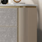 Classic Glam Double Dresser Stone Storage Chest with Metal Feet for Bedroom Clearhalo 'Bedroom Furniture' 'Dressers & Chests' 'dressers_chests' 'furn' 'furn_dressers_chests' 'Furniture' 6833098