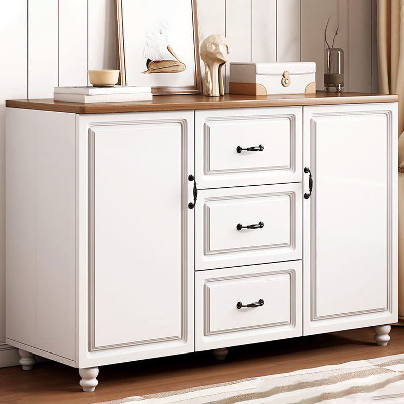 American Traditional Combo Kommode Holzspeicher Brust mit Schubladen für Schlafzimmer