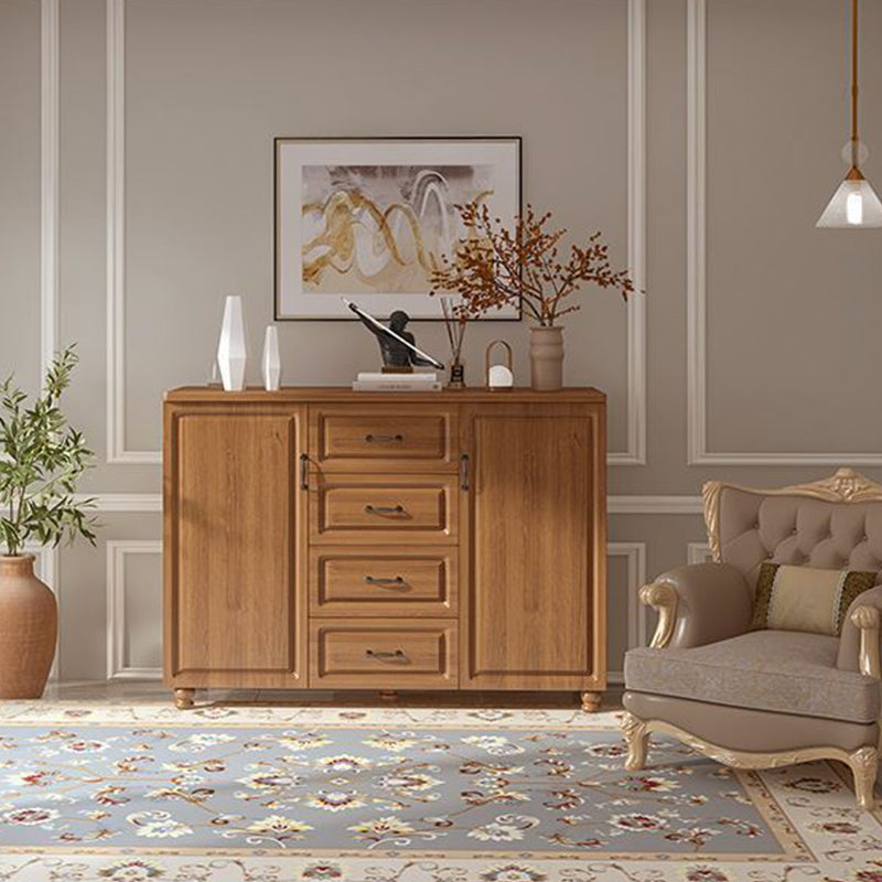 American Traditional Combo Kommode Holzspeicher Brust mit Schubladen für Schlafzimmer