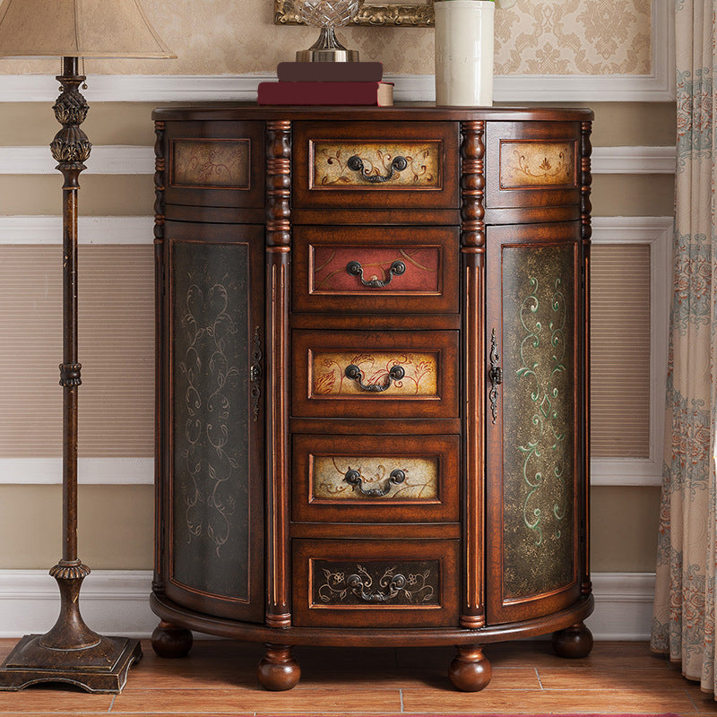 Traditional Storage Chest Dresser Solid Wood Dresser with 3/4/5 Drawers Clearhalo 'Bedroom Furniture' 'Dressers & Chests' 'dressers_chests' 'furn' 'furn_dressers_chests' 'Furniture' 6833180