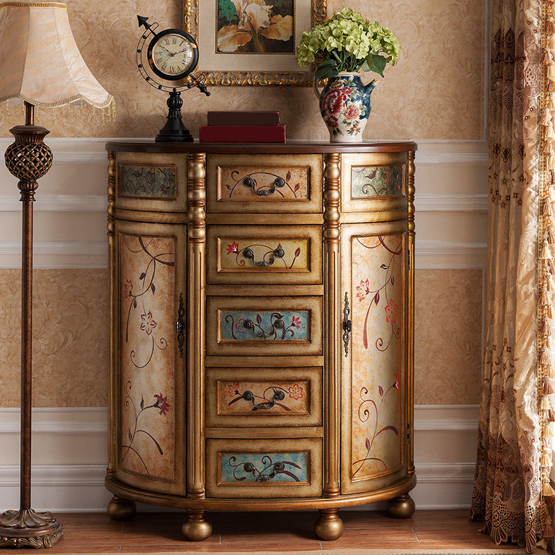 Traditional Storage Chest Dresser Solid Wood Dresser with 3/4/5 Drawers Clearhalo 'Bedroom Furniture' 'Dressers & Chests' 'dressers_chests' 'furn' 'furn_dressers_chests' 'Furniture' 6833184