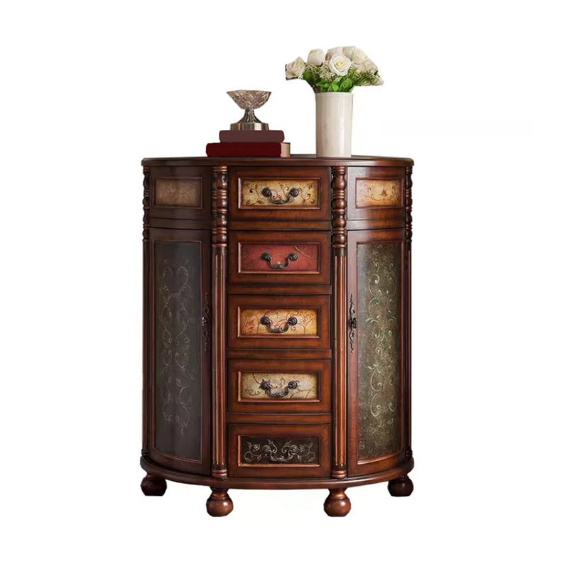 Traditional Storage Chest Dresser Solid Wood Dresser with 3/4/5 Drawers Clearhalo 'Bedroom Furniture' 'Dressers & Chests' 'dressers_chests' 'furn' 'furn_dressers_chests' 'Furniture' 6833189