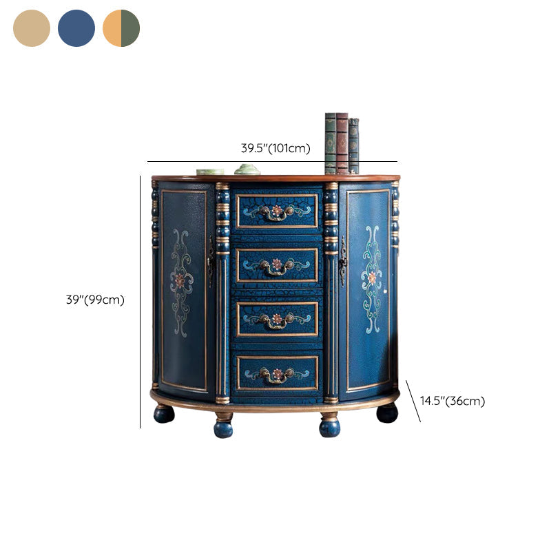 Traditional Storage Chest Dresser Solid Wood Dresser with 3/4/5 Drawers Clearhalo 'Bedroom Furniture' 'Dressers & Chests' 'dressers_chests' 'furn' 'furn_dressers_chests' 'Furniture' 6833204
