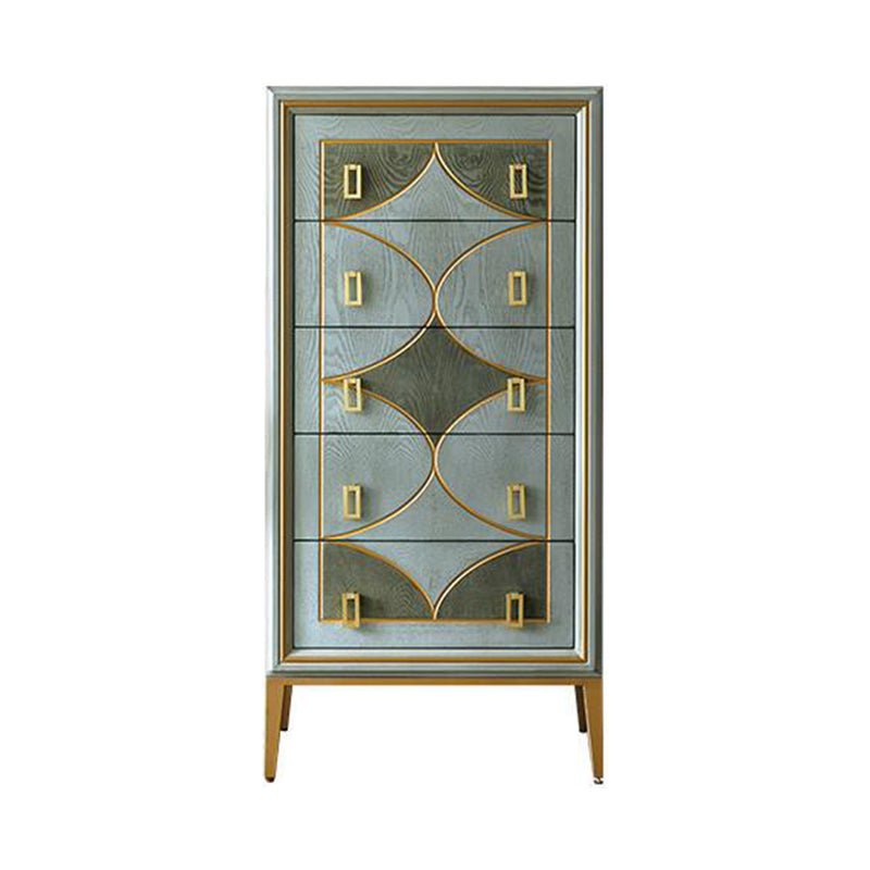 Classic Glam Lingerie Chest Wood Storage Chest with Drawers for Bedroom