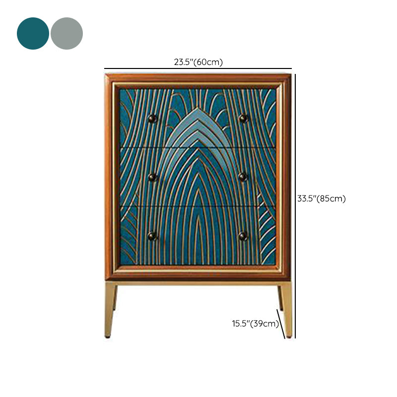 Classic Glam Lingerie Chest Wood Storage Chest with Drawers for Bedroom