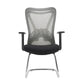 Fixed Arms Office Chair No Wheels Modern Upholstered No Distressing Desk Chair