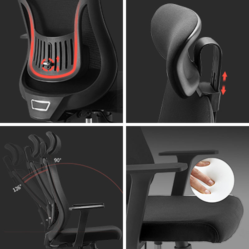 Vuelas de silla de tareas de malla moderna incluía silla de escritorio para la oficina