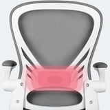 Zeitgenössischer Mesh Armstuhl Verstellbare Sitzhöhe Bürostuhl mit Rädern