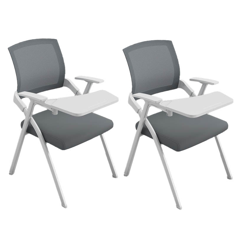 Silla de escritorio de malla de la conferencia de armas fijas contemporáneas para la oficina