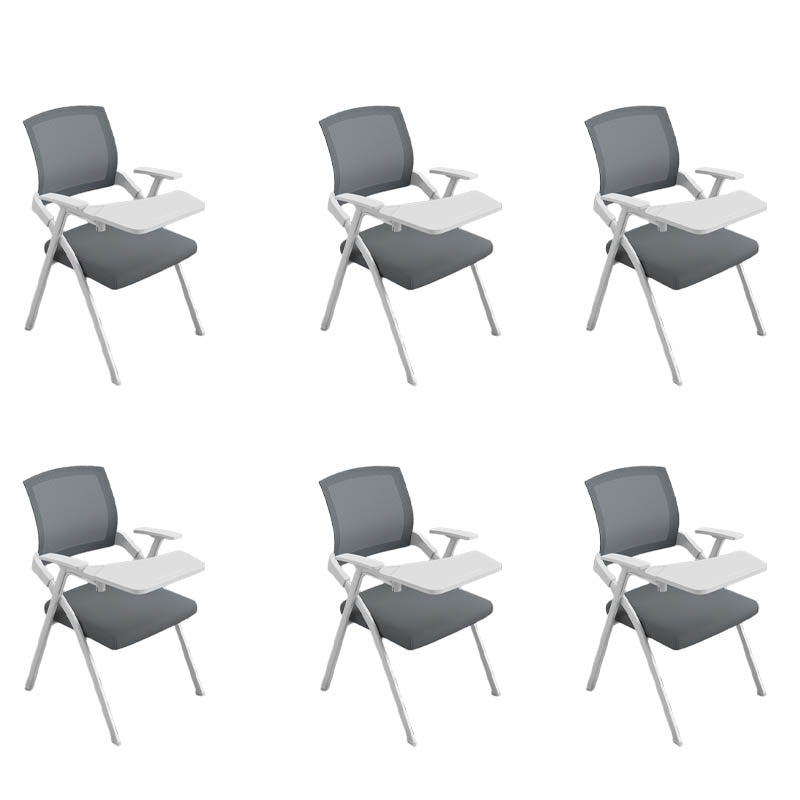 Silla de escritorio de malla de la conferencia de armas fijas contemporáneas para la oficina