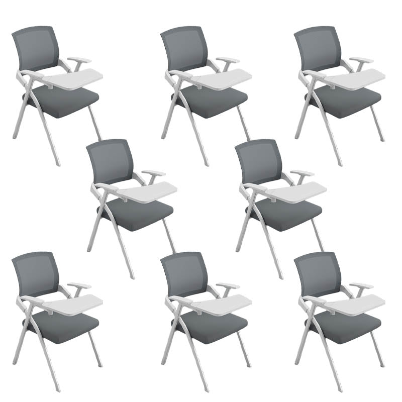 Silla de escritorio de malla de la conferencia de armas fijas contemporáneas para la oficina