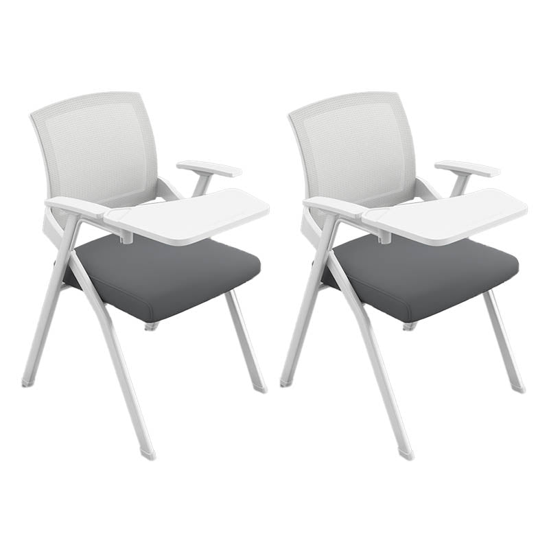 Silla de escritorio de malla de la conferencia de armas fijas contemporáneas para la oficina