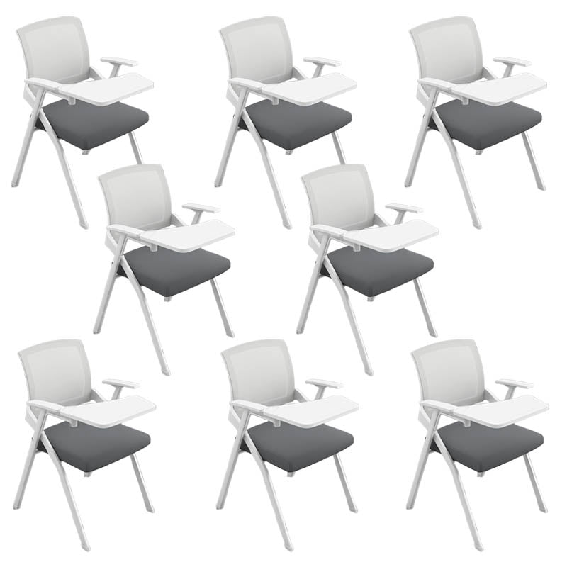 Silla de escritorio de malla de la conferencia de armas fijas contemporáneas para la oficina