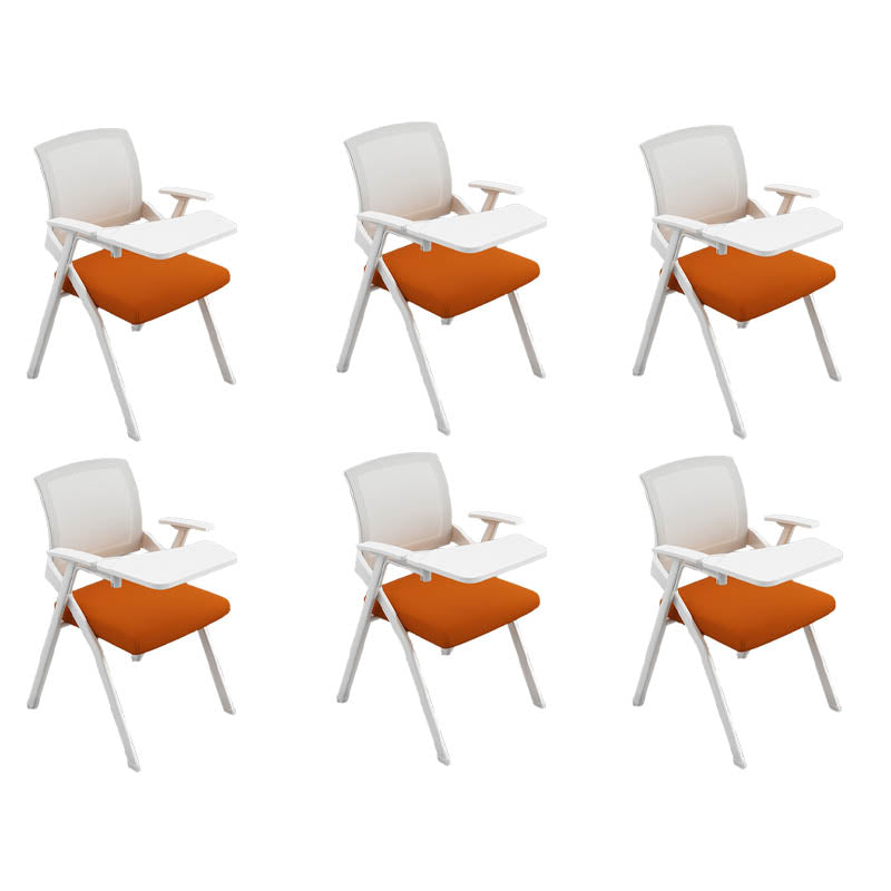 Silla de escritorio de malla de la conferencia de armas fijas contemporáneas para la oficina