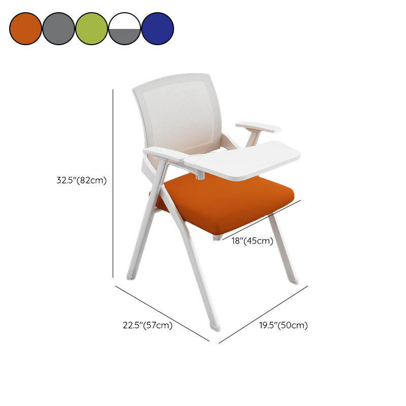 Silla de escritorio de malla de la conferencia de armas fijas contemporáneas para la oficina