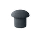 Modern Pure Color Pouf Trea Resistant Mushroom Pouf for Living Room Grey 1 Piece Clearhalo 'furn' 'furn_ottomans_poufs' 'Furniture' 'Living Room Furniture' 'Ottomans & Poufs' 'ottomans_poufs' 6833401