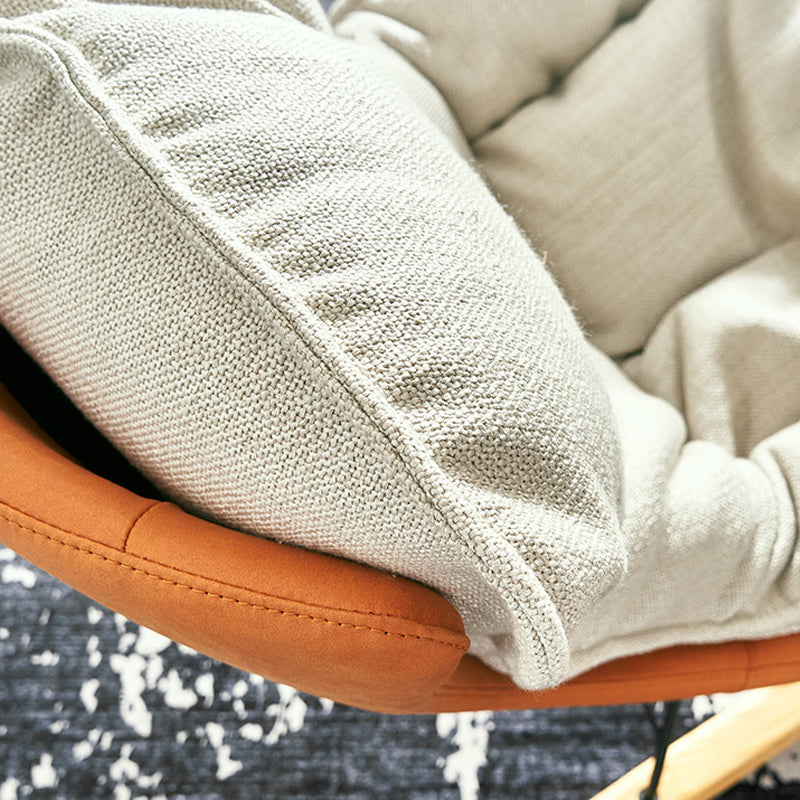 Chaise à bascule de style simple contemporain chaise à bascule unique pour se détendre