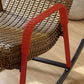 Modern Indoor Rattan Rocking Chair Single Relaxing Rocking Chair
