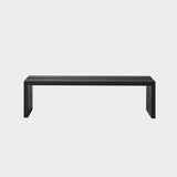 Contemporary Wooden Bench Bedroom Seating Bench in Black with Legs Clearhalo 'Benches' 'Chairs & Seating' 'furn' 'furn_benches' 'Furniture' 'Living Room Furniture' 6833617