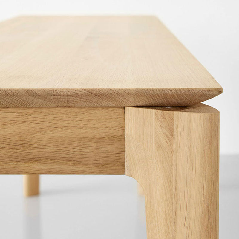 Contemporary Rectangle Solid Wood Bench Home Seating Bench with Legs Clearhalo 'Benches' 'Chairs & Seating' 'furn' 'furn_benches' 'Furniture' 'Living Room Furniture' 6833631