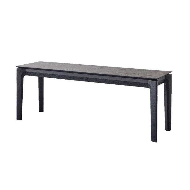 Contemporary Rectangle Solid Wood Bench Home Seating Bench with Legs Clearhalo 'Benches' 'Chairs & Seating' 'furn' 'furn_benches' 'Furniture' 'Living Room Furniture' 6833634