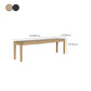 Contemporary Rectangle Solid Wood Bench Home Seating Bench with Legs Clearhalo 'Benches' 'Chairs & Seating' 'furn' 'furn_benches' 'Furniture' 'Living Room Furniture' 6833637