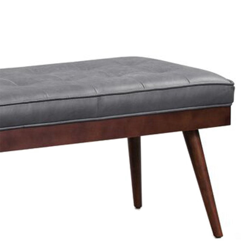 Contemporary Rectangle Upholstered Bench Bedroom Seating Bench with 4 Legs Clearhalo 'Benches' 'Chairs & Seating' 'furn' 'furn_benches' 'Furniture' 'Living Room Furniture' 6833666