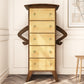 American Traditional Lingerie Chest Solid Wood Storage Chest for Bedroom