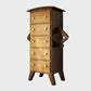 American Traditional Lingerie Chest Solid Wood Storage Chest for Bedroom