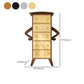American Traditional Lingerie Chest Solid Wood Storage Chest for Bedroom