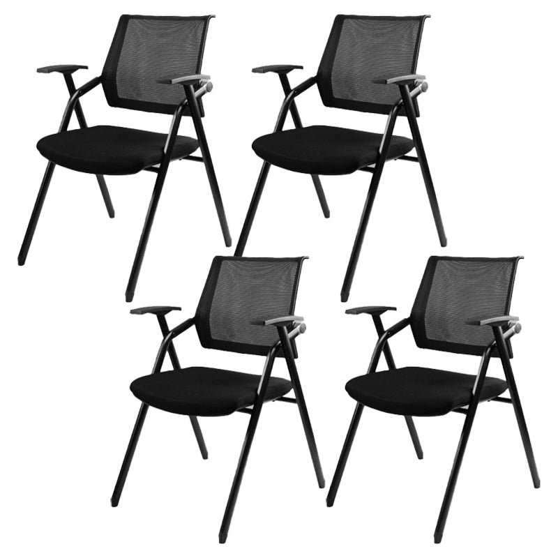 現代会議の椅子金属人間工学に基づいたメッシュオフィスチェア