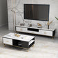 Contemporary TV Media Stand Stone TV Media Console with Drawer Clearhalo 'furn' 'furn_tv_stands_entertainment_centers' 'Furniture' 'Living Room Furniture' 'TV Stands & Entertainment Centers' 'TV Stands & Media Storage Furniture' 'tv_stands_entertainment_centers' 6837446