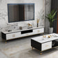 Contemporary TV Media Stand Stone TV Media Console with Drawer Clearhalo 'furn' 'furn_tv_stands_entertainment_centers' 'Furniture' 'Living Room Furniture' 'TV Stands & Entertainment Centers' 'TV Stands & Media Storage Furniture' 'tv_stands_entertainment_centers' 6837449