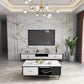 Contemporary TV Media Stand Stone TV Media Console with Drawer Clearhalo 'furn' 'furn_tv_stands_entertainment_centers' 'Furniture' 'Living Room Furniture' 'TV Stands & Entertainment Centers' 'TV Stands & Media Storage Furniture' 'tv_stands_entertainment_centers' 6837450