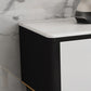 Contemporary TV Media Stand Stone TV Media Console with Drawer Clearhalo 'furn' 'furn_tv_stands_entertainment_centers' 'Furniture' 'Living Room Furniture' 'TV Stands & Entertainment Centers' 'TV Stands & Media Storage Furniture' 'tv_stands_entertainment_centers' 6837454