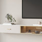 Glam TV Media Stand Console multimediale a parete con 2 cassetti
