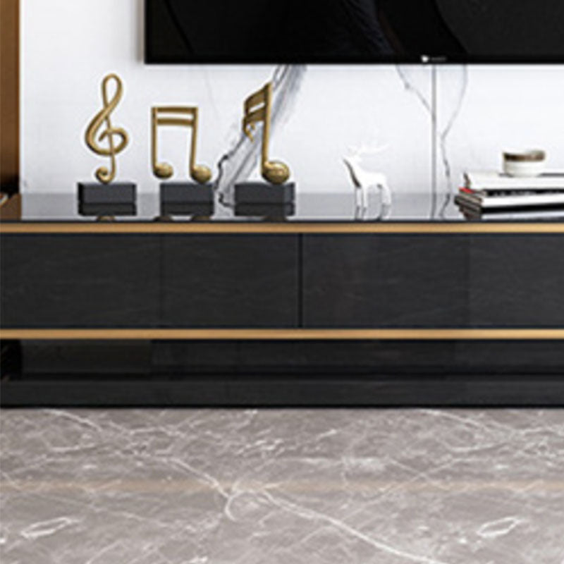 Enclosed Storage TV Media Stand Glam Media Console with Drawers Clearhalo 'furn' 'furn_tv_stands_entertainment_centers' 'Furniture' 'Living Room Furniture' 'TV Stands & Entertainment Centers' 'TV Stands & Media Storage Furniture' 'tv_stands_entertainment_centers' 6837529