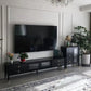 Enclosed Storage TV Media Stand Wooden Media Console with Drawers Clearhalo 'furn' 'furn_tv_stands_entertainment_centers' 'Furniture' 'Living Room Furniture' 'TV Stands & Entertainment Centers' 'TV Stands & Media Storage Furniture' 'tv_stands_entertainment_centers' 6837541
