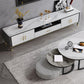 Support multimédia TV contemporain, console multimédia en pierre pour salon
