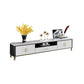 Support multimédia TV contemporain, console multimédia en pierre pour salon