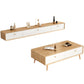 Wooden TV Media Stand Contemporary Media Console with 2 Drawers Clearhalo 'furn' 'furn_tv_stands_entertainment_centers' 'Furniture' 'Living Room Furniture' 'TV Stands & Entertainment Centers' 'TV Stands & Media Storage Furniture' 'tv_stands_entertainment_centers' 6837596