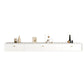 Wooden TV Media Stand Contemporary Media Console with 2 Drawers 63"L x 9.5"W x 8"H White Clearhalo 'furn' 'furn_tv_stands_entertainment_centers' 'Furniture' 'Living Room Furniture' 'TV Stands & Entertainment Centers' 'TV Stands & Media Storage Furniture' 'tv_stands_entertainment_centers' 6837601