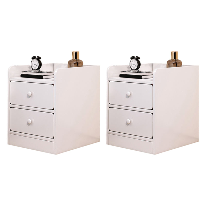 Cajón de la mesa de acento contemporáneo Cajón de almacenamiento de la cama de la cama de la cama