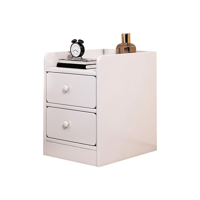 Cajón de la mesa de acento contemporáneo Cajón de almacenamiento de la cama de la cama de la cama