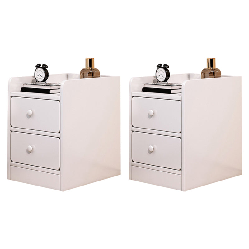 Cajón de la mesa de acento contemporáneo Cajón de almacenamiento de la cama de la cama de la cama