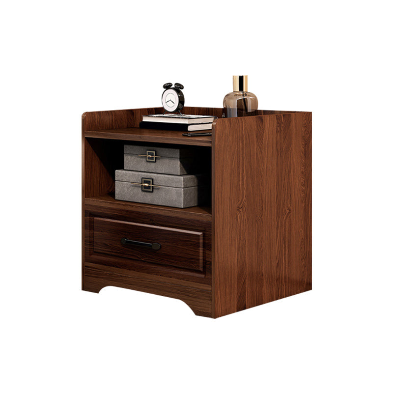 Cajón de la mesa de acento contemporáneo Cajón de almacenamiento de la cama de la cama de la cama